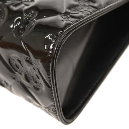 Chanel Black Patent Leather Icon Handbag