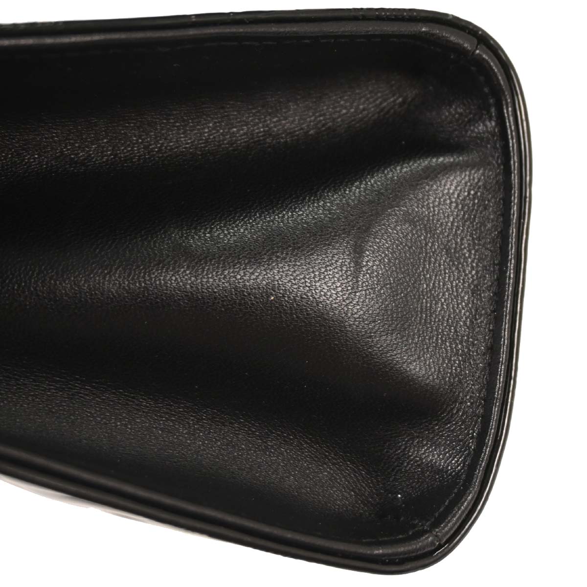 Chanel Black Patent Leather Icon Handbag