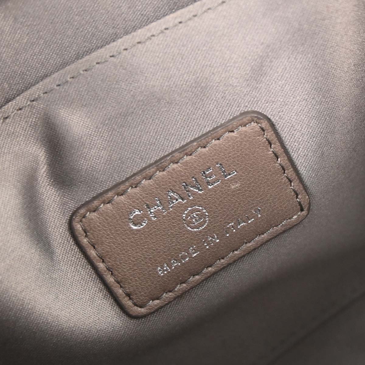 Chanel Black Patent Leather Icon Handbag