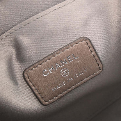 Chanel Black Patent Leather Icon Handbag