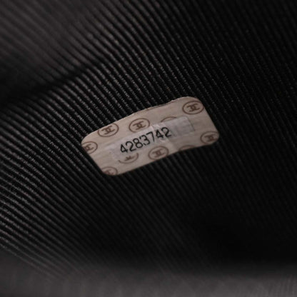 Chanel Black Caviar Triple CC Shoulder Tote Bag