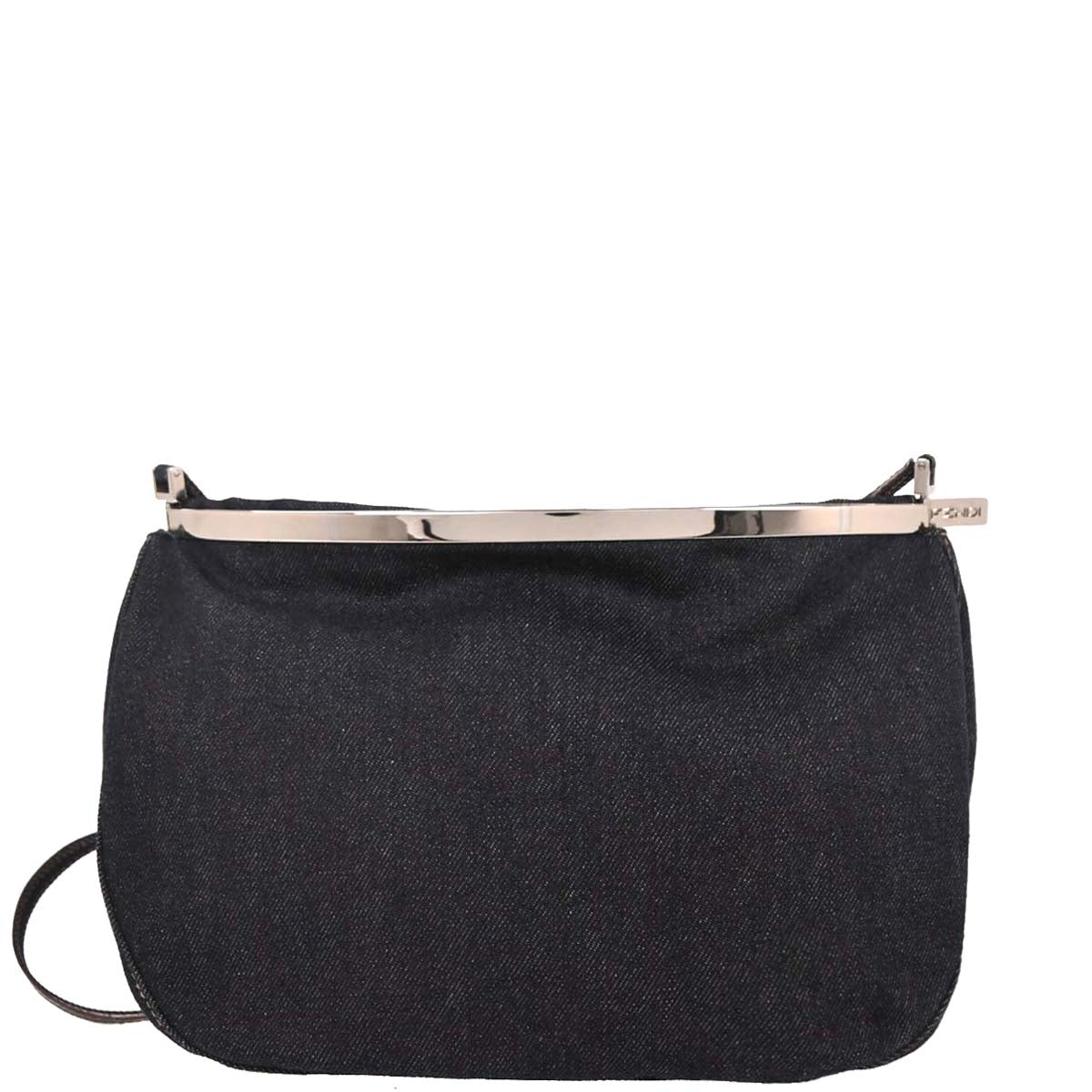 Fendi Navy Denim Shoulder Bag