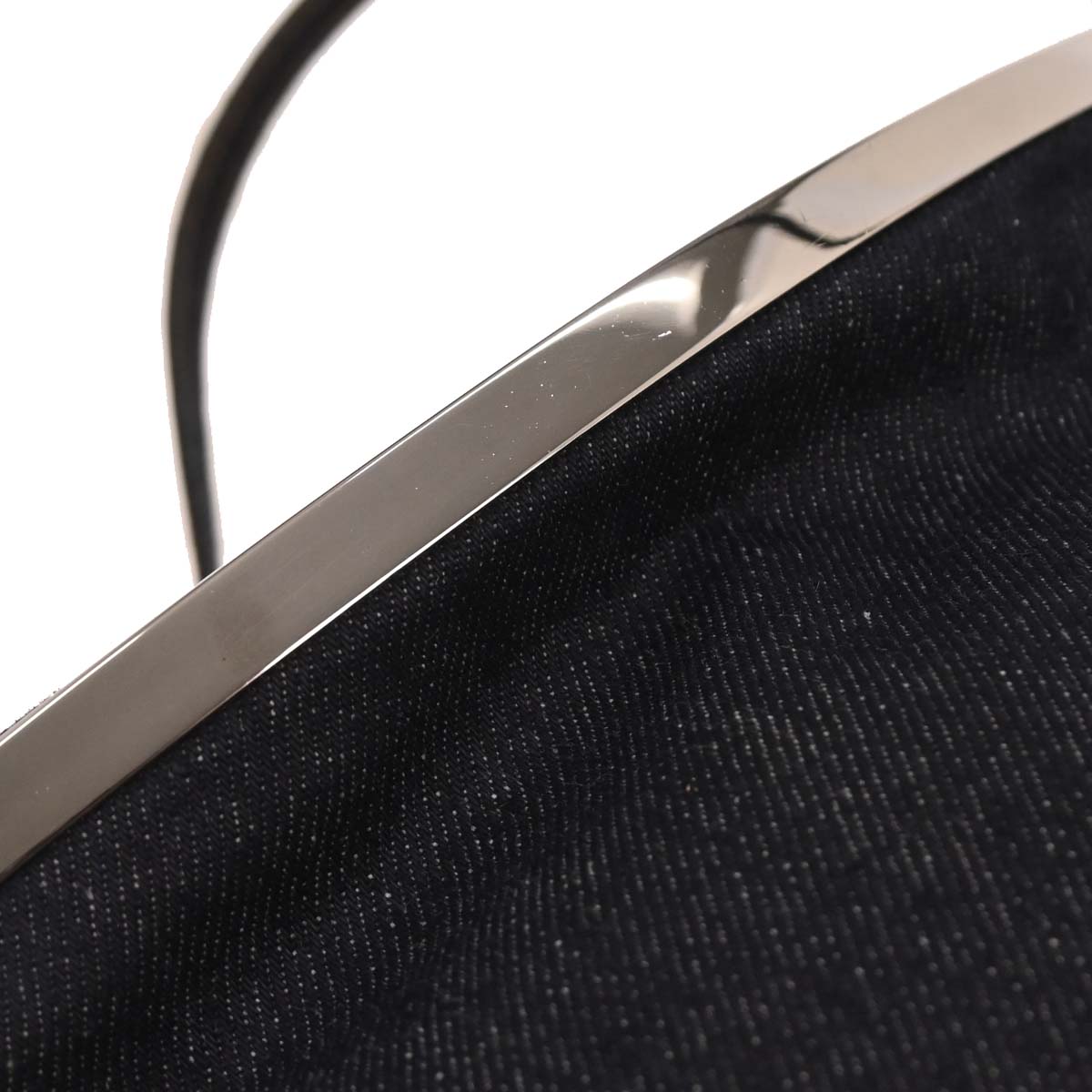 Fendi Navy Denim Shoulder Bag