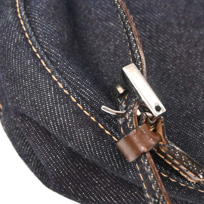 Fendi Navy Denim Shoulder Bag