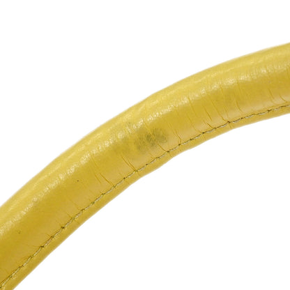 Chanel Yellow Canvas No.5 Handbag