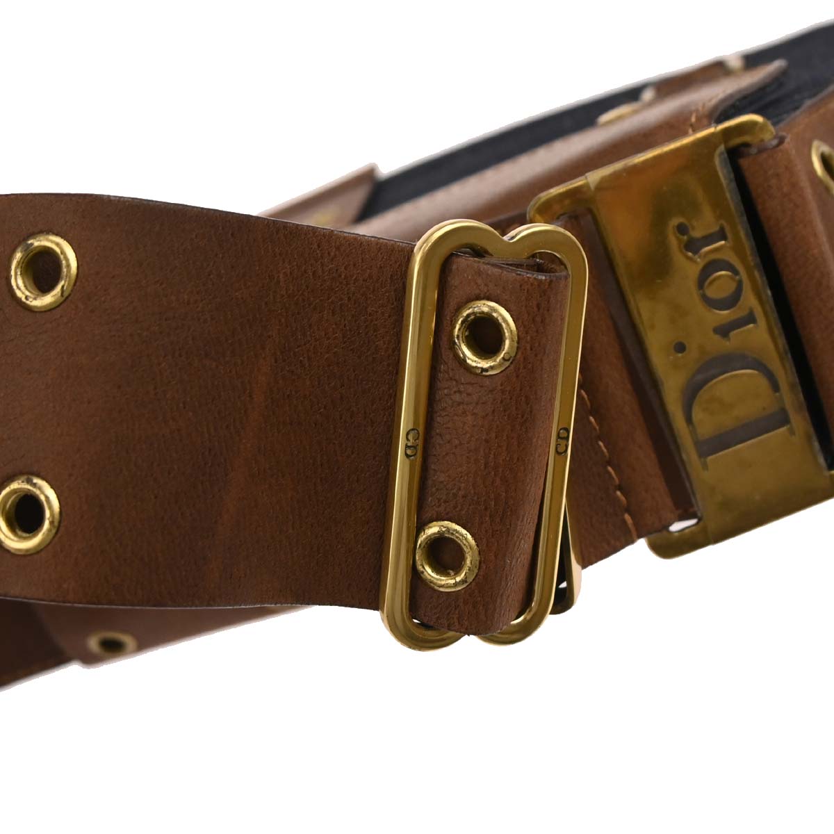 Christian Dior Navy Denim Street Chic Columbus Shoulder Bag