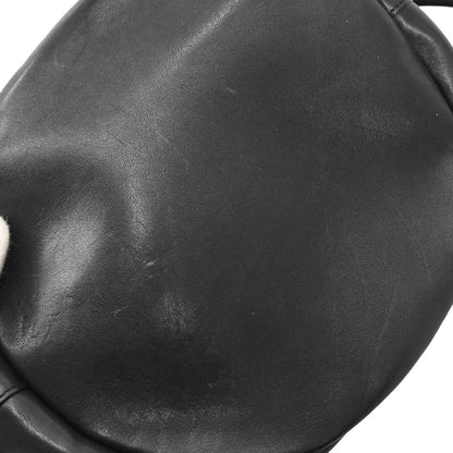 Saint Laurent Black Leather Rider Bucket Bag Shoulder Bag