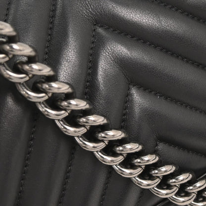 Boy Chanel 2016-2017 Black Lambskin Medium Shoulder Bag