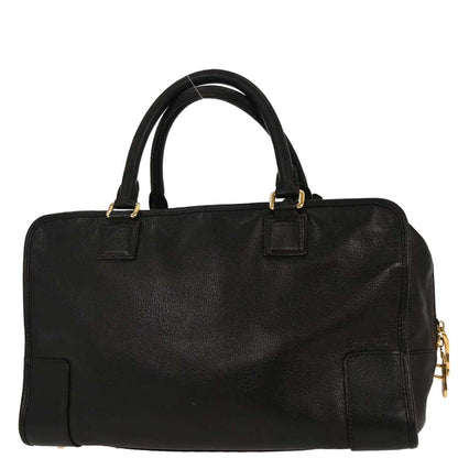 Loewe Black Leather Amazona 36 Handbag