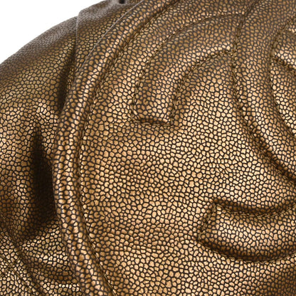 Chanel 2010-2011 Bronze Caviar Shoulder Bag
