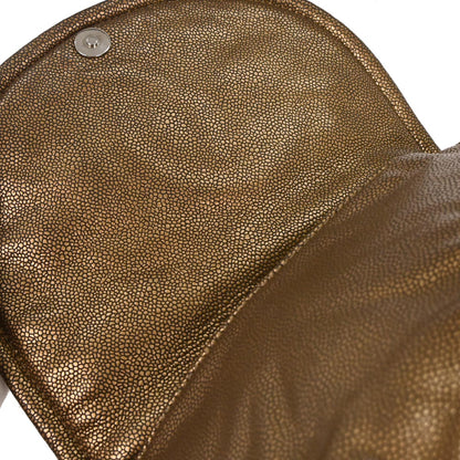 Chanel 2010-2011 Bronze Caviar Shoulder Bag