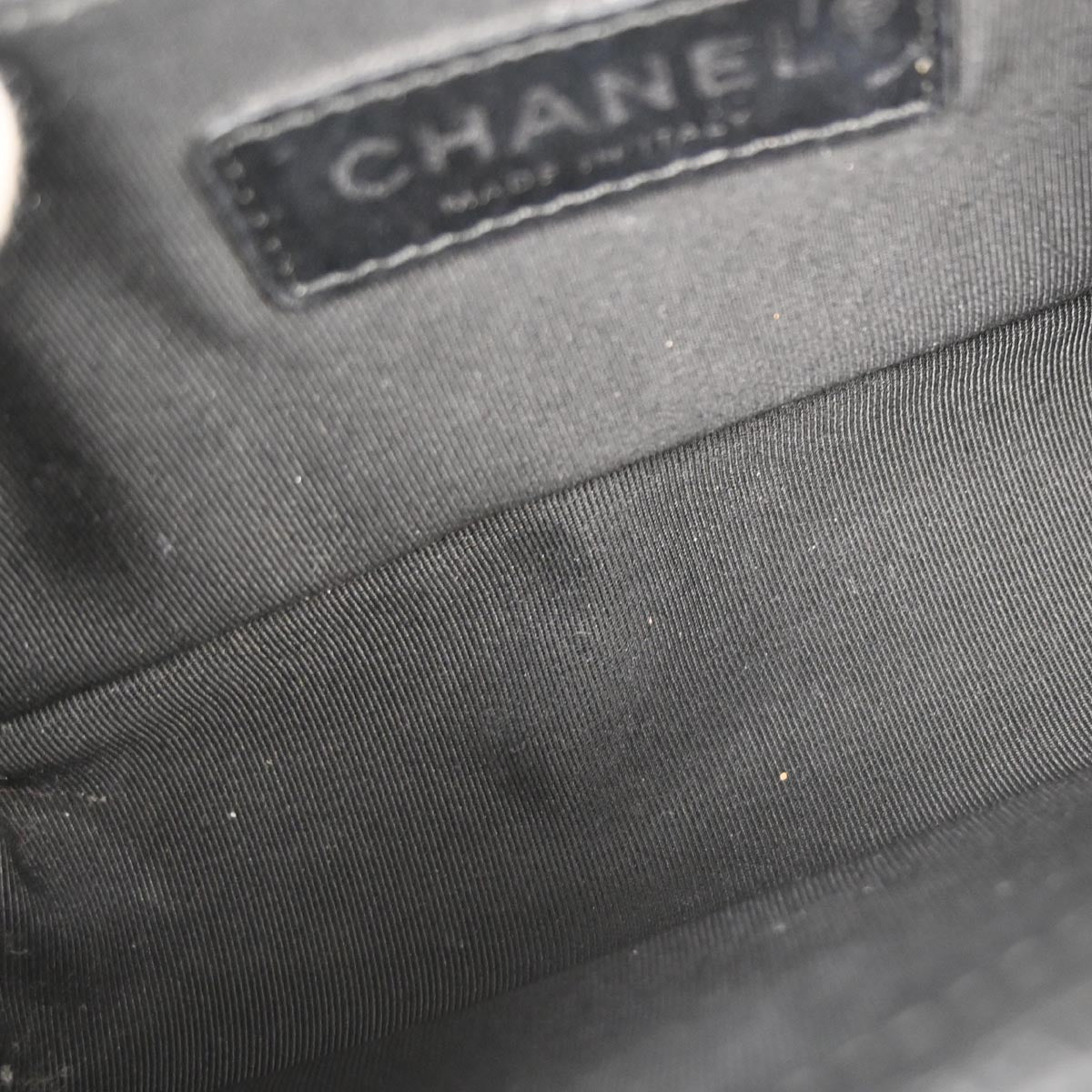 Boy Chanel 2018-2019 Black Caviar Small Chain Shoulder Bag