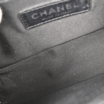 Boy Chanel 2018-2019 Black Caviar Small Chain Shoulder Bag