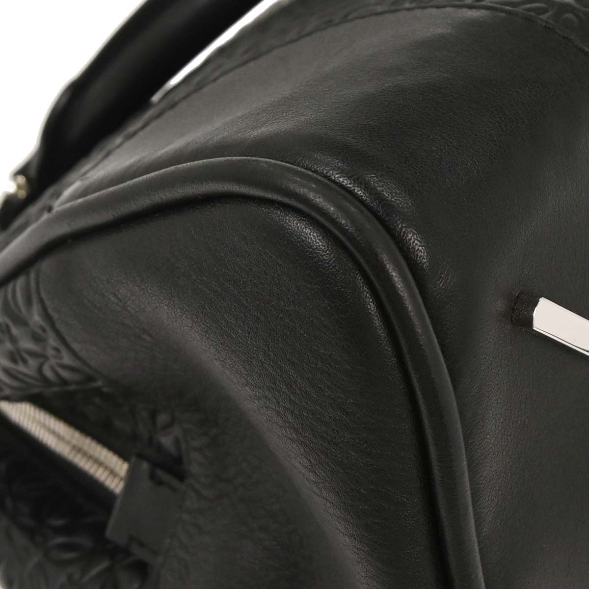 Loewe Black Leather Repeat Anagram Amazona 75 2way Shoulder Handbag