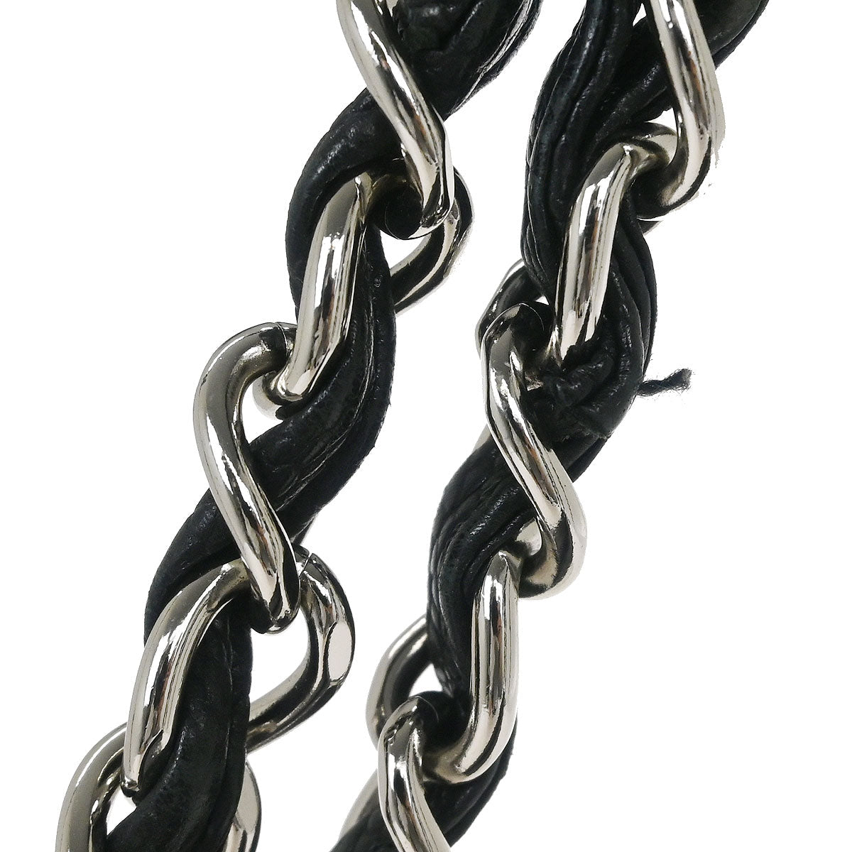 Chanel 2011 Black Calfskin Large Bowling Mademoiselle Handbag