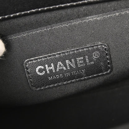 Boy Chanel Black Lambskin Medium Shoulder Bag