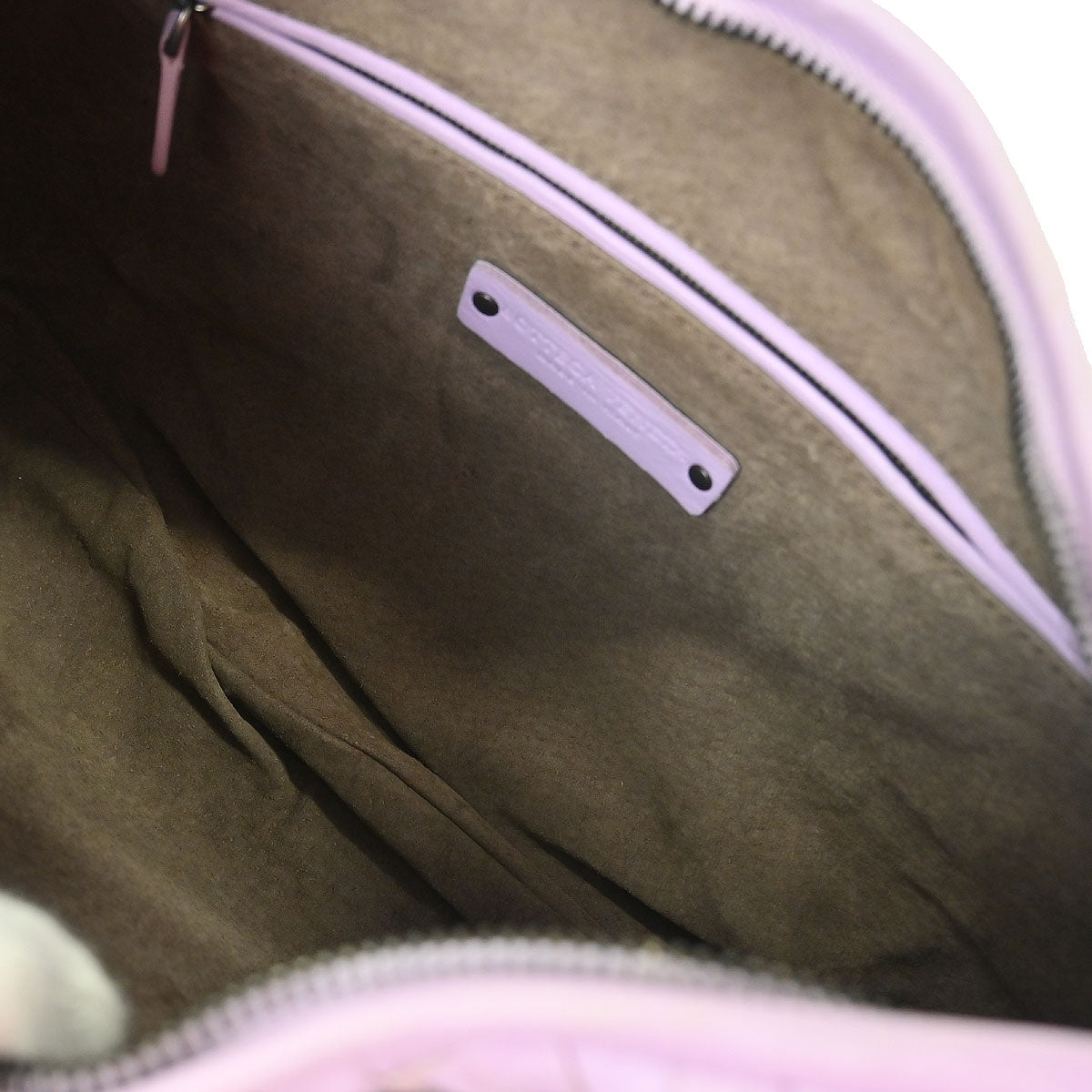 Bottega Veneta Purple Lambskin Intrecciato Hobo Handbag