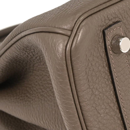 Hermes Toupe Gray Togo Birkin 30 Handbag