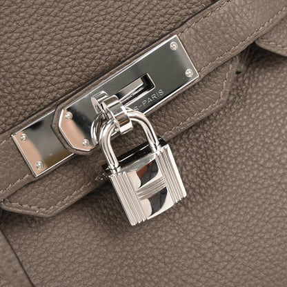 Hermes Toupe Gray Togo Birkin 30 Handbag