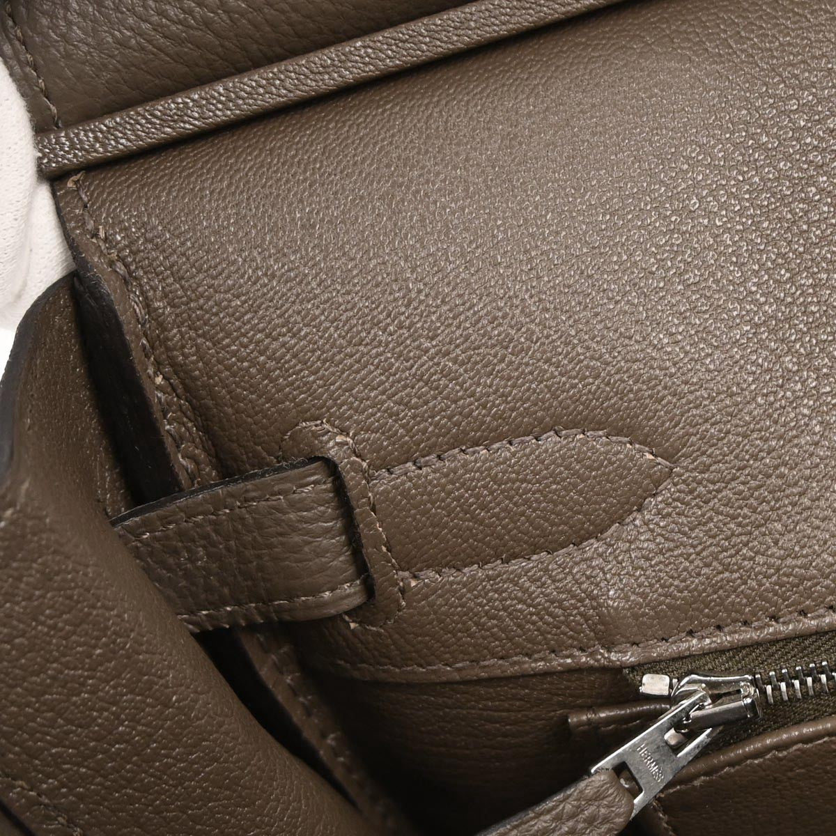 Hermes Toupe Gray Togo Birkin 30 Handbag