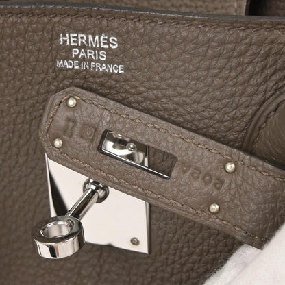 Hermes Toupe Gray Togo Birkin 30 Handbag