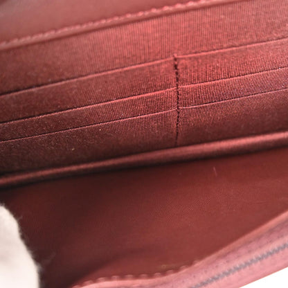 Chanel * 2016-2017 Bordeaux Lapin Fur WOC Wallet On Chain Shoulder Bag