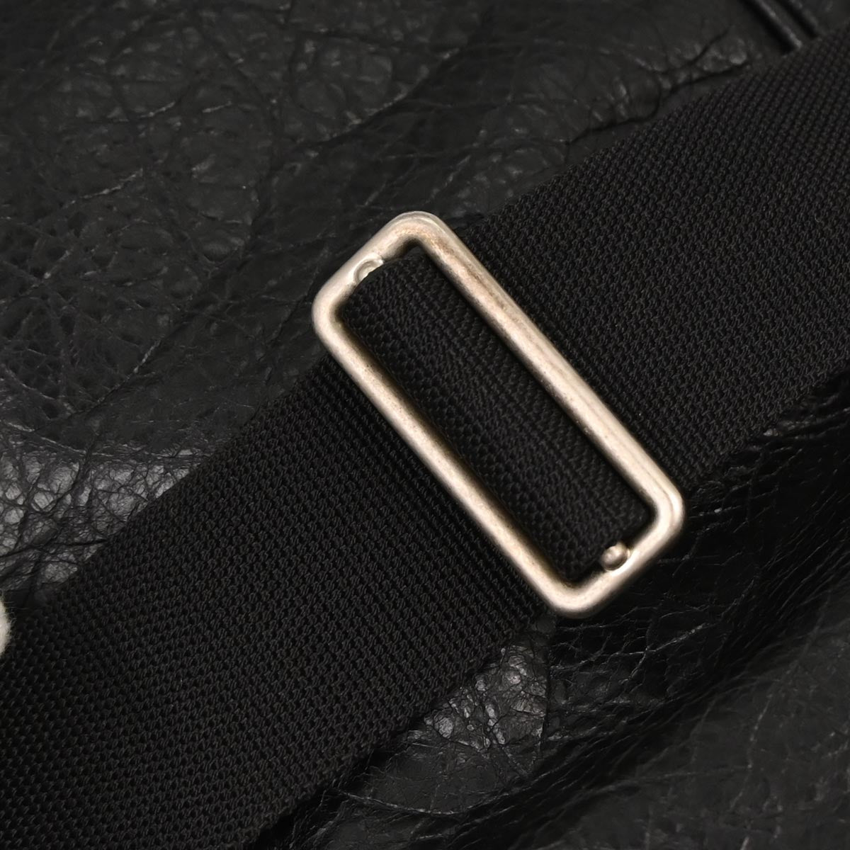 Balenciaga Black Leather Daily Shoulder Bag