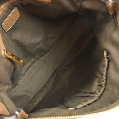 Chloe Brown Leather Marcie 2way Shoulder Handbag