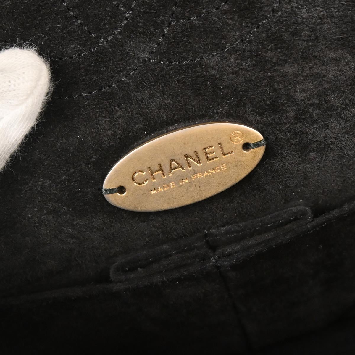 Chanel 2017 Black Caviar Medium Classic Double Flap Shoulder Bag