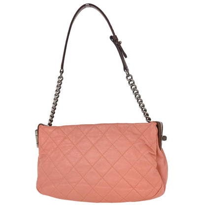 Chanel Pink Calfskin Handbag