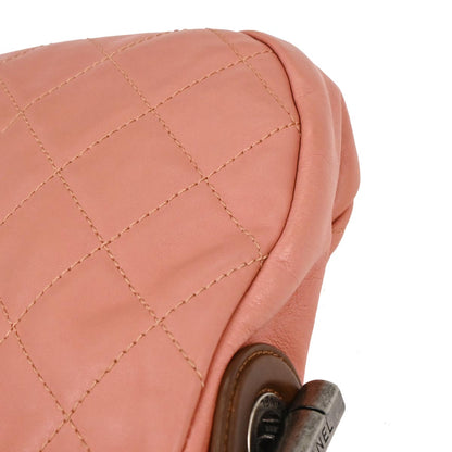 Chanel Pink Calfskin Handbag