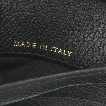 Chanel 2012 Black Calfskin Camellia Bifold Wallet