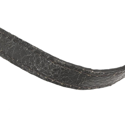 Balenciaga Gray Leather Envelope Shoulder Bag