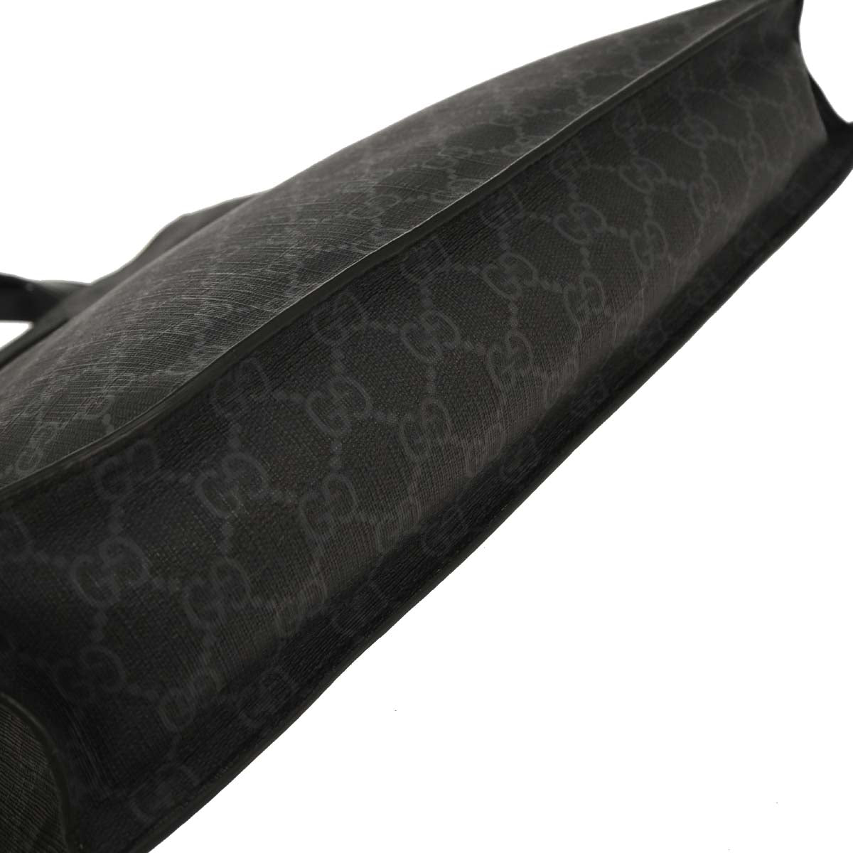 Gucci Black PVC GG Tote 2way Shoulder Handbag