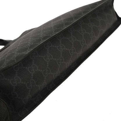 Gucci Black PVC GG Tote 2way Shoulder Handbag