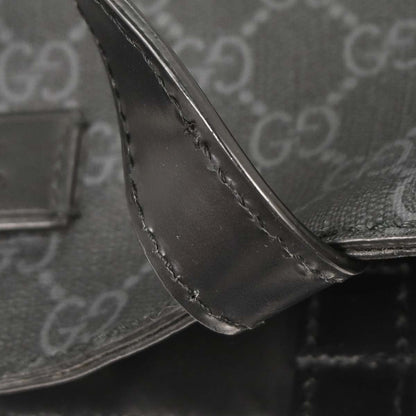 Gucci Black PVC GG Tote 2way Shoulder Handbag