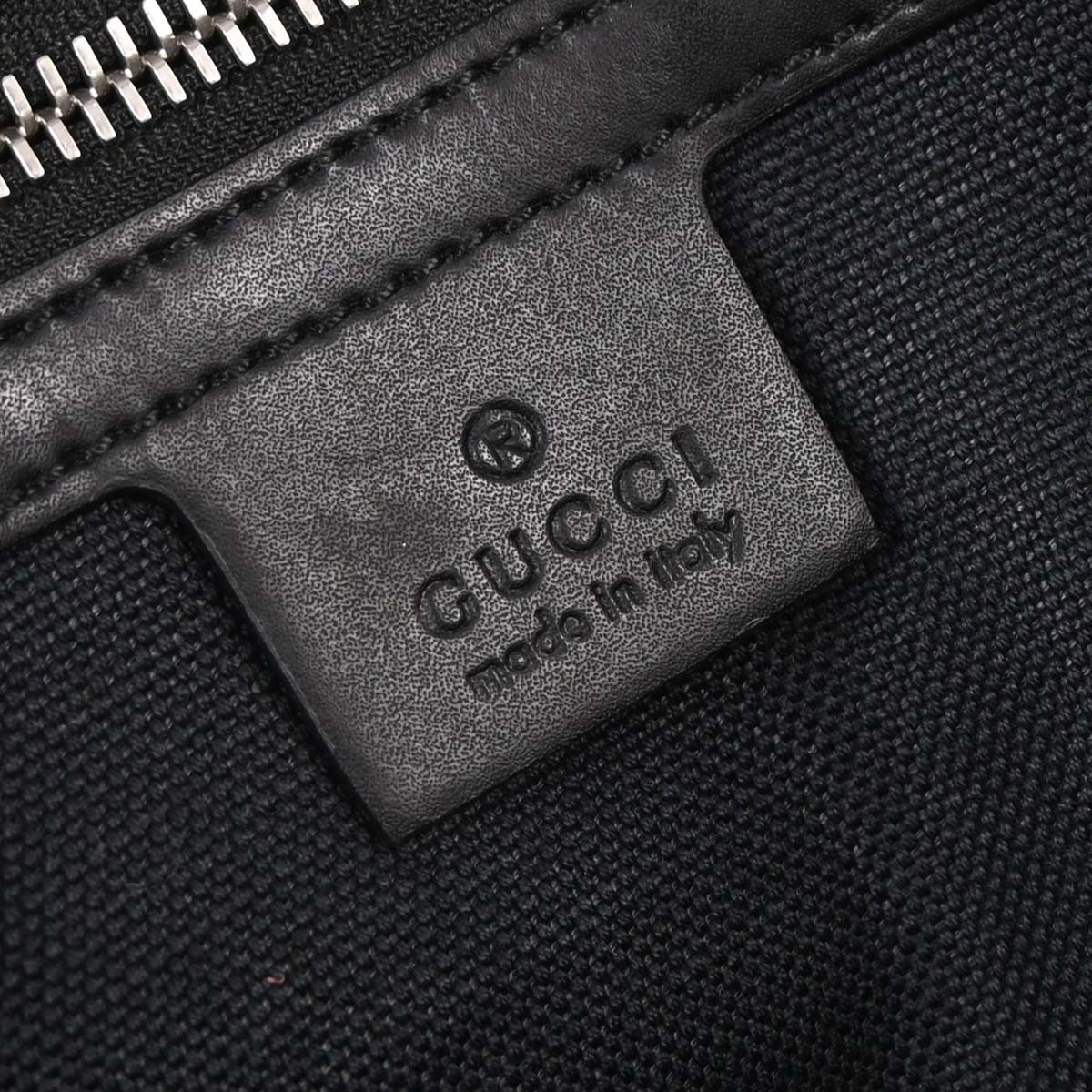 Gucci Black PVC GG Tote 2way Shoulder Handbag