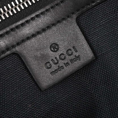 Gucci Black PVC GG Tote 2way Shoulder Handbag