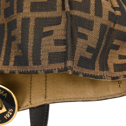 Fendi Brown Canvas Zucca Tote Handbag