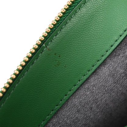 Celine Green Leather Trio Shoulder Bag