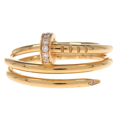 Cartier Juste Un Clou Ring Au750 Diamond Gold #55 #53