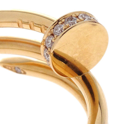 Cartier Juste Un Clou Ring Au750 Diamond Gold #55 #53