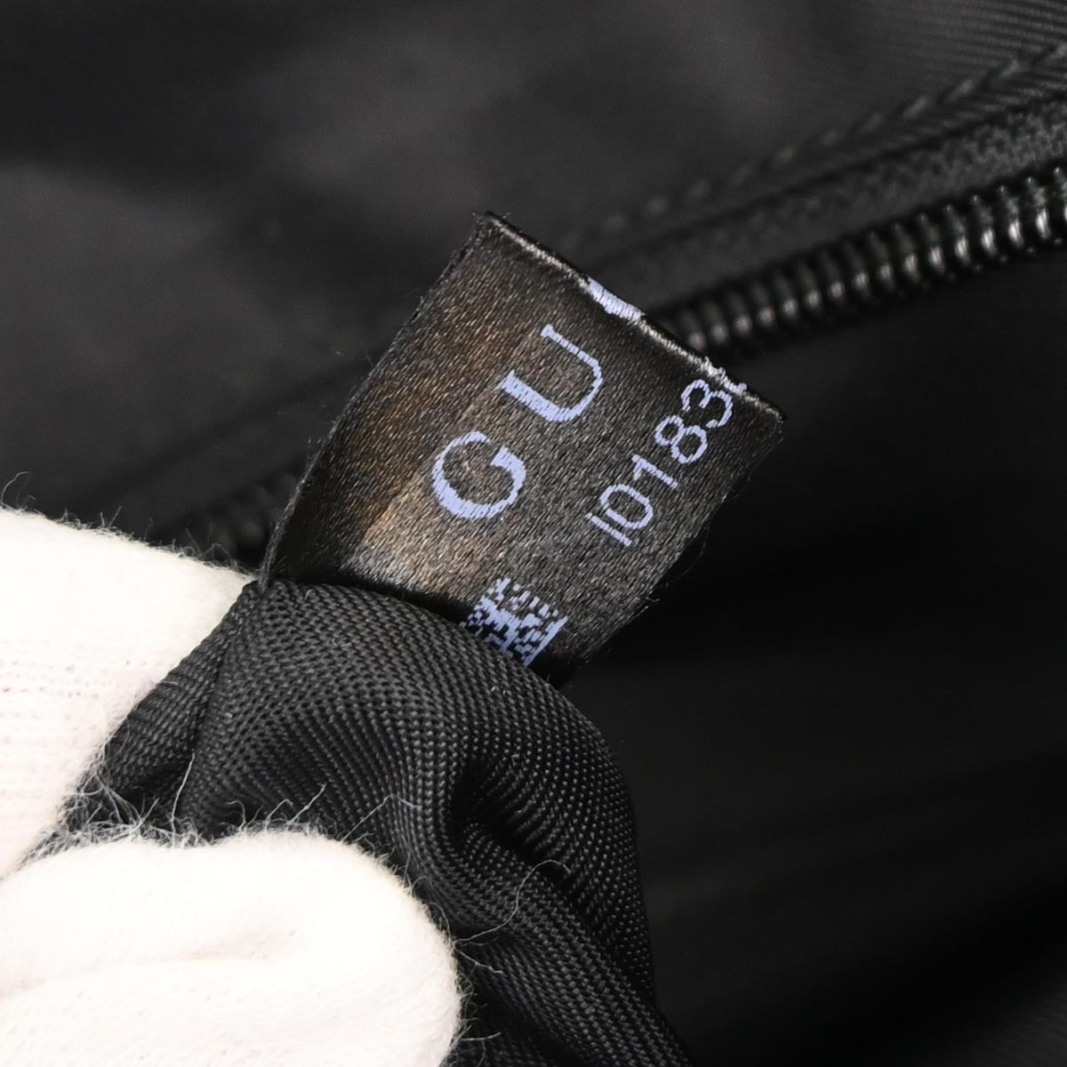 Gucci Black Nylon GG Daypack Backpack