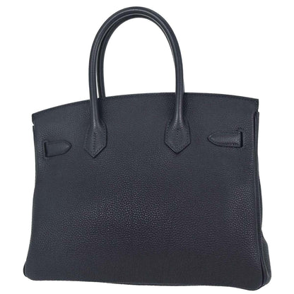 Hermes Blue Nuit Togo Birkin 30 Handbag