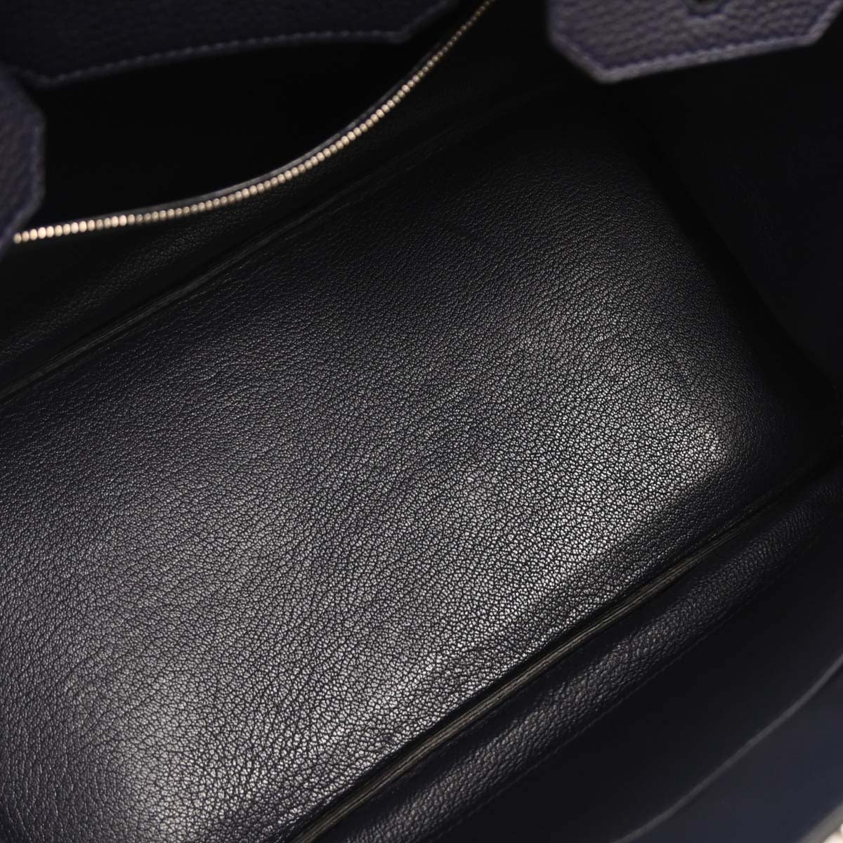 Hermes Blue Nuit Togo Birkin 30 Handbag