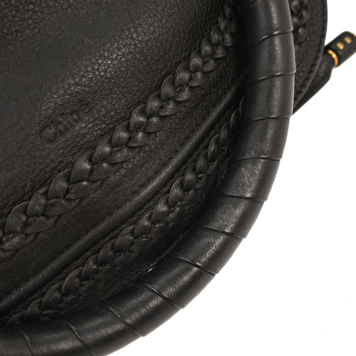 Chloe Black Marcie 2way Shoulder Handbag