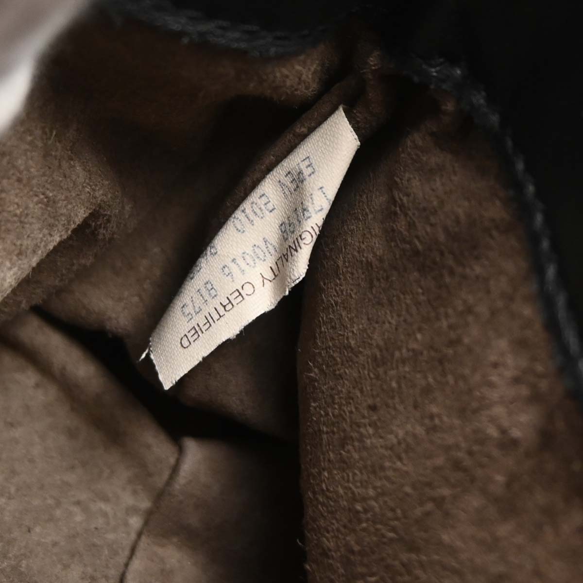 Bottega Veneta Black Lambskin Intrecciato Handbag