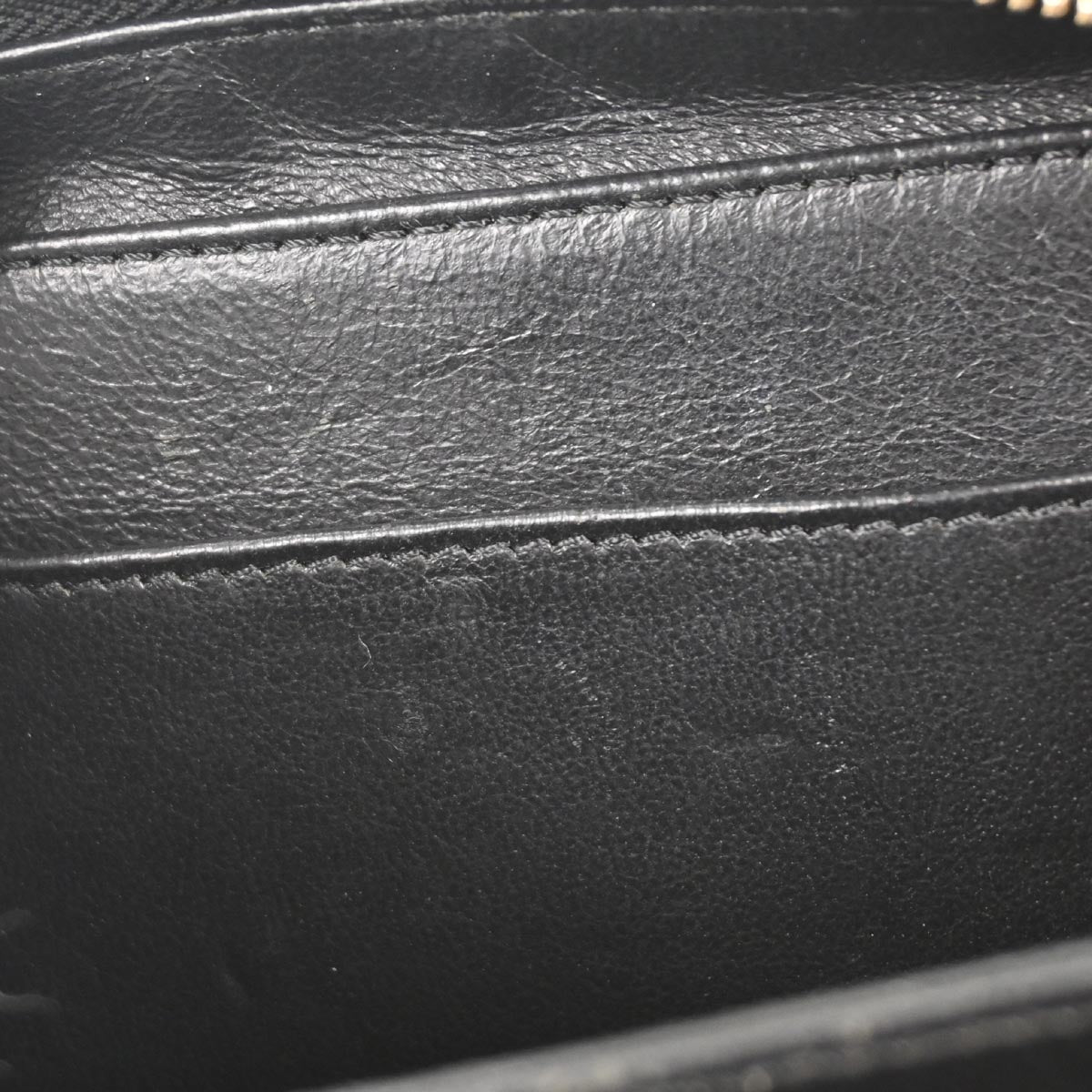 Chanel 2018 Black Caviar Filigree 2way Shoulder Vanity Handbag