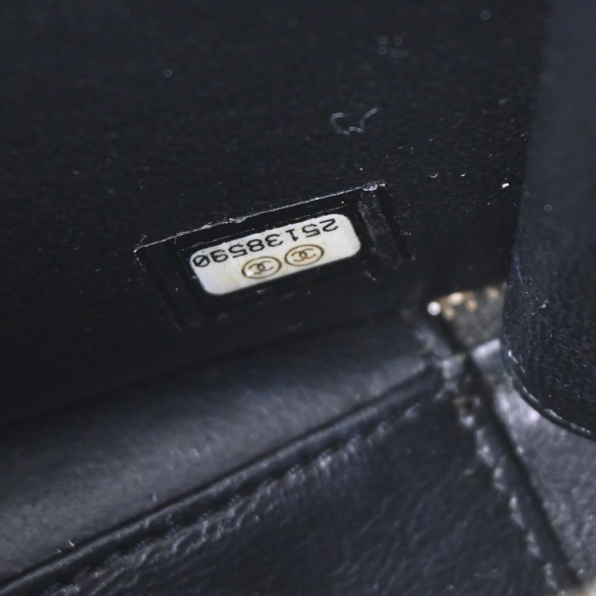 Chanel 2018 Black Caviar Filigree 2way Shoulder Vanity Handbag