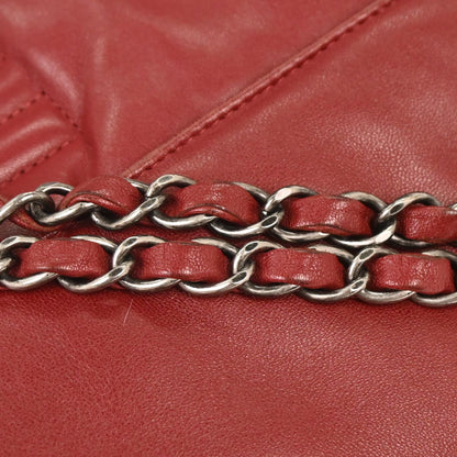 Chanel Red Lambskin Paris Dallas Stars and Stripes Flap Bag Shoulder Bag